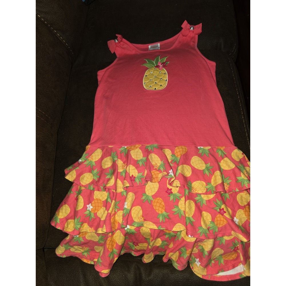 Gymboree‎ aloha sunshine pineapple dress size 7